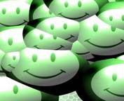 Zeleni smiley-i